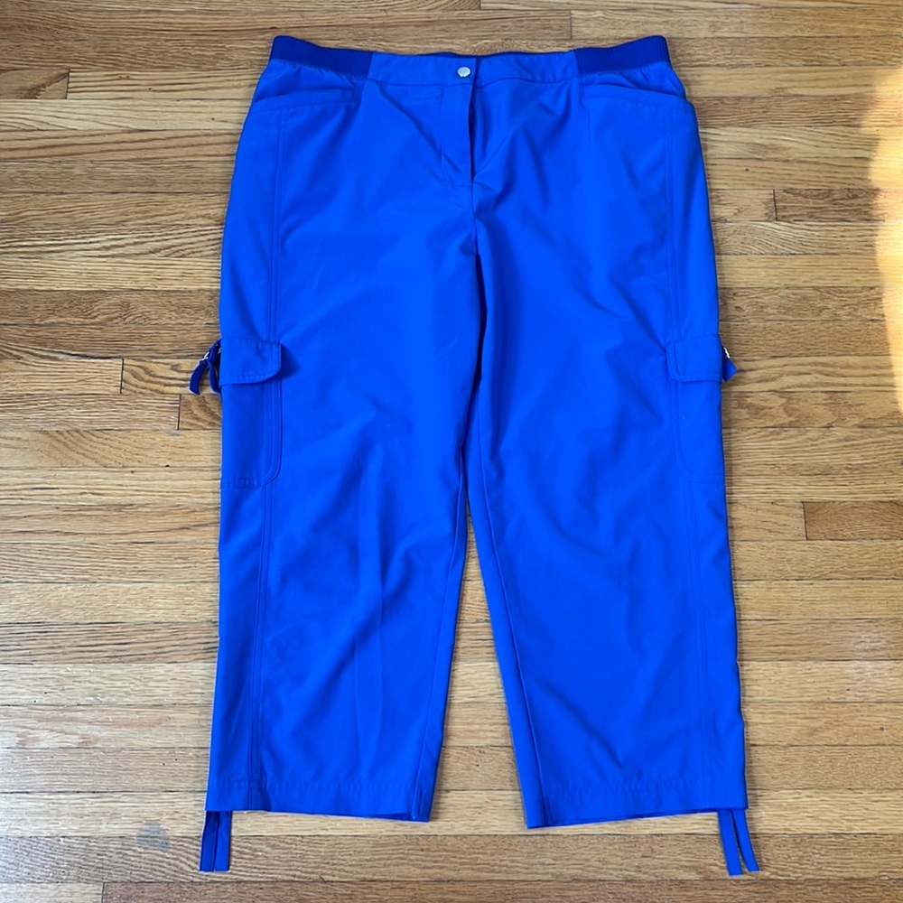 Chicos Blue Capri Pants